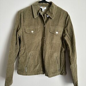Green Corduroy Jacket
Talbots Brand New!